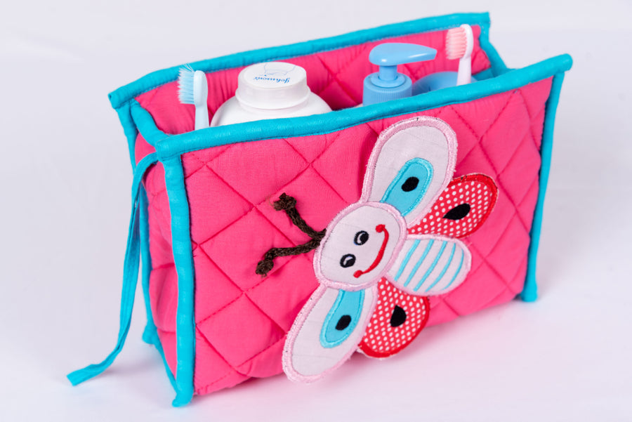 Pink Butterfly - Toiletry Kit