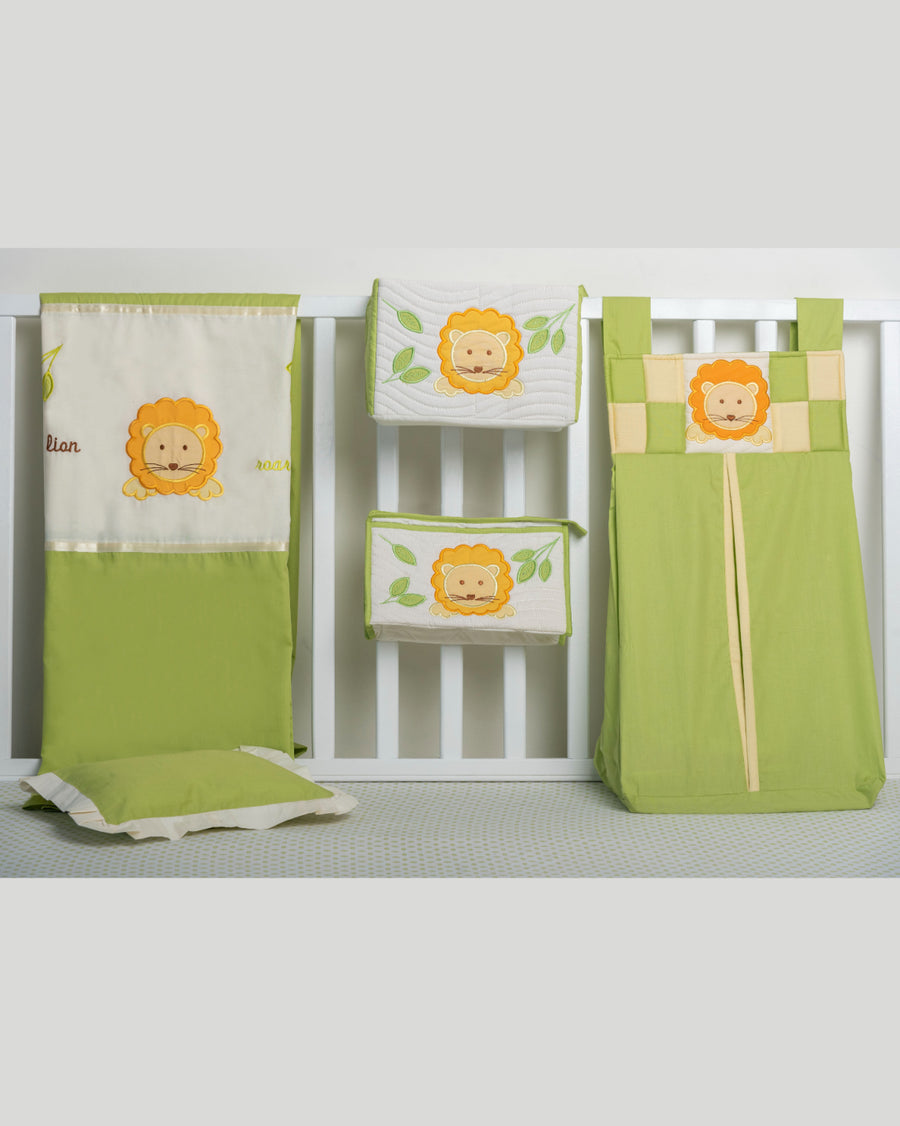 Jungle Friends - Cot Sheet | Diaper Stacker | Cot Organizer | Toiletry Kit